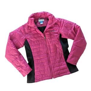 Columbia Women's Powder Pillow Hybrid Jacket Deep Blush size Small